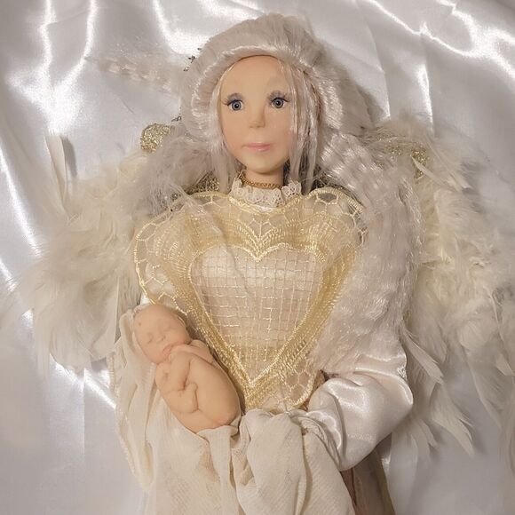 Jacqueline Kent Collection JKC Doll Angel Fairy Godmother with Baby, Doll Artist - Picture 2 of 15